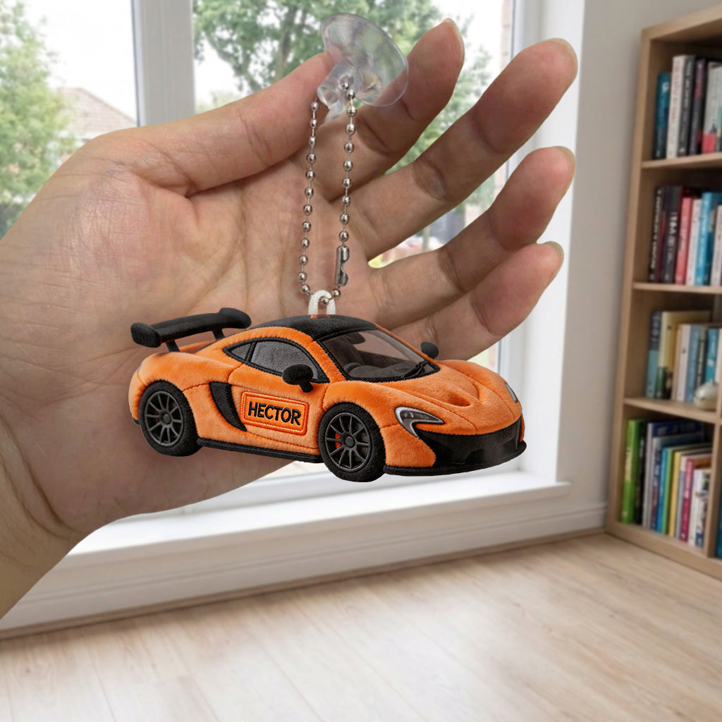 Personalisierter Plüsch-Schlüsselanhänger für Auto-Liebhaber