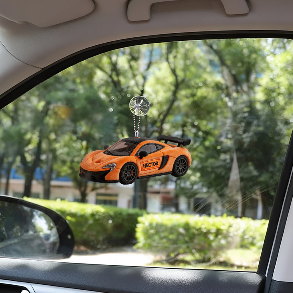 Personalisierter Plüsch-Schlüsselanhänger für Auto-Liebhaber