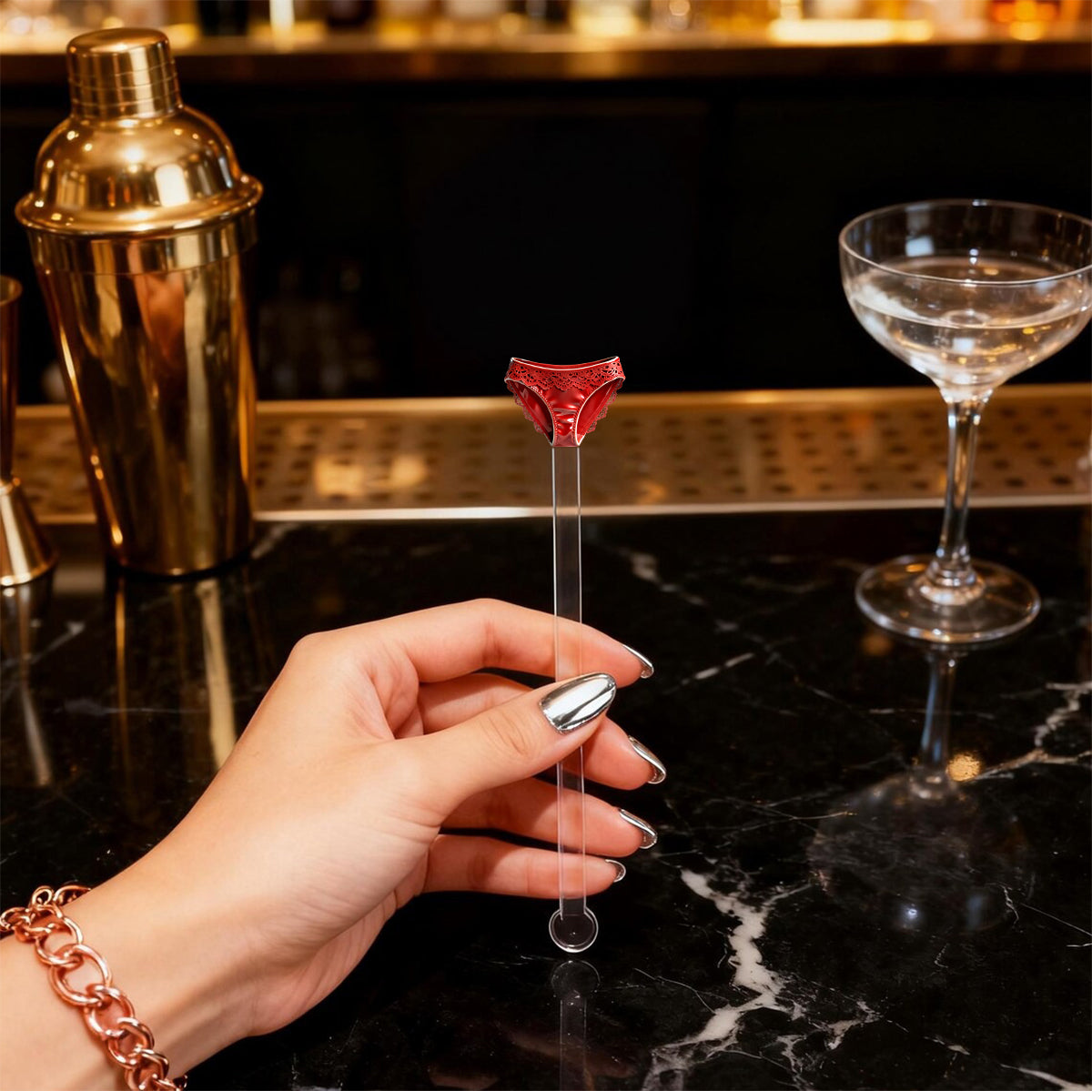 Mug personnalisé à partir de n'importe quelle photo - Coffret « Couple épicé » avec agitateurs en acrylique