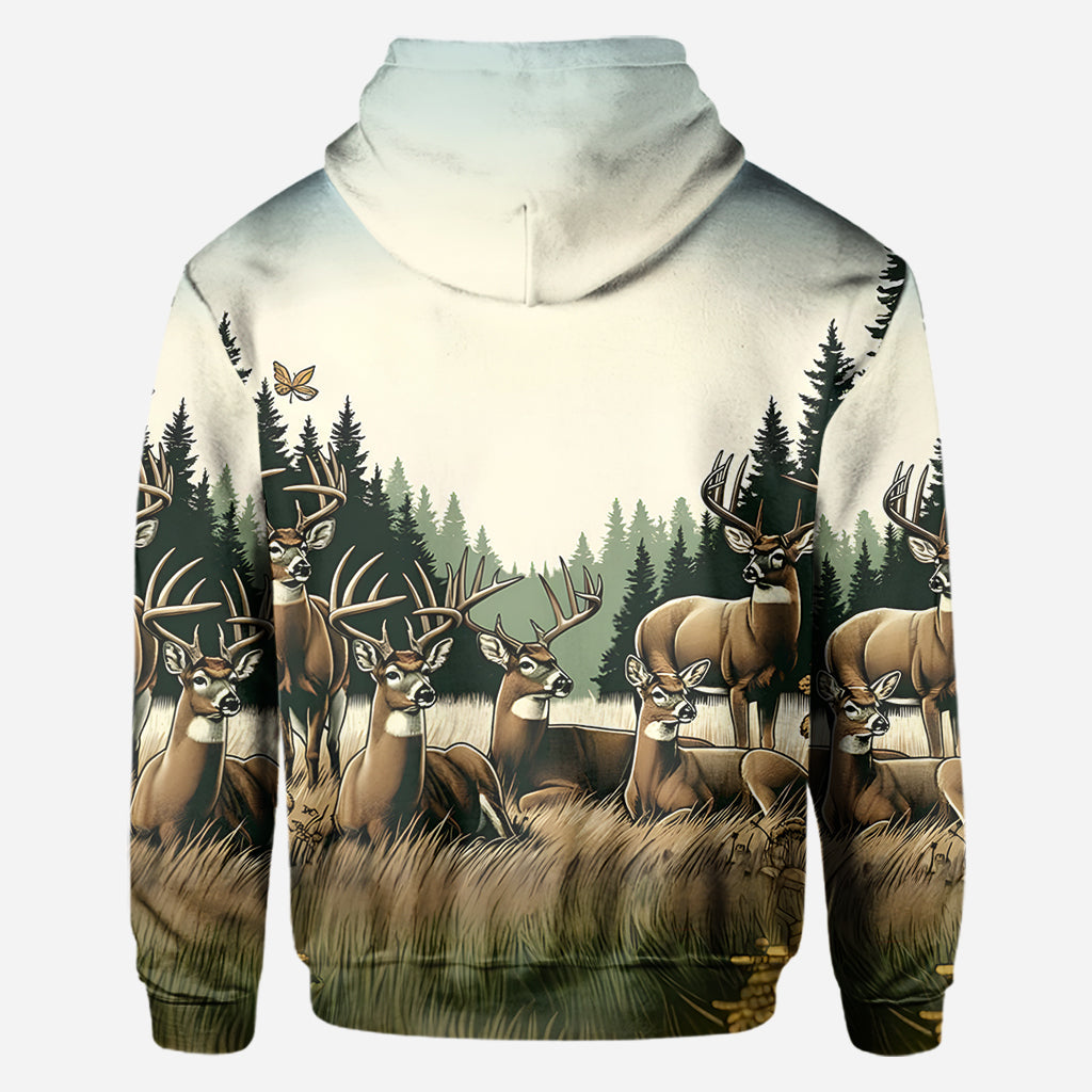 Saison de la chasse - T-shirt de chasse personnalisé
