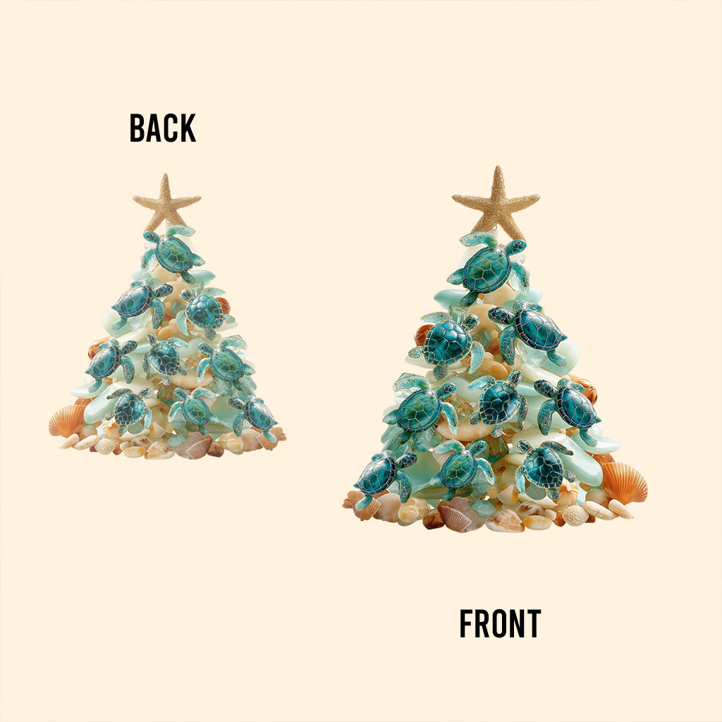 Merry Christmas - Personalized Family Custom Shaped Acrylic Plaque