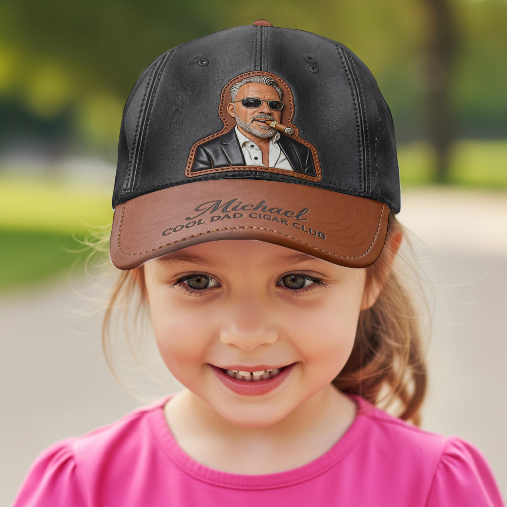 Vaterliebe Zigarre - Personalisierte klassische Kappe für Väter