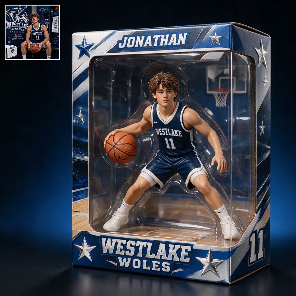 Boîte d'Affichage Acrylique Personnalisée pour Basketball