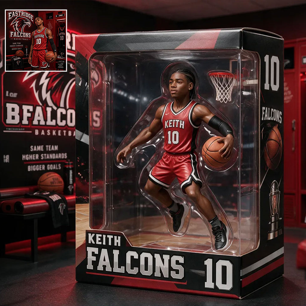 Boîte d'Affichage Acrylique Personnalisée pour Basketball