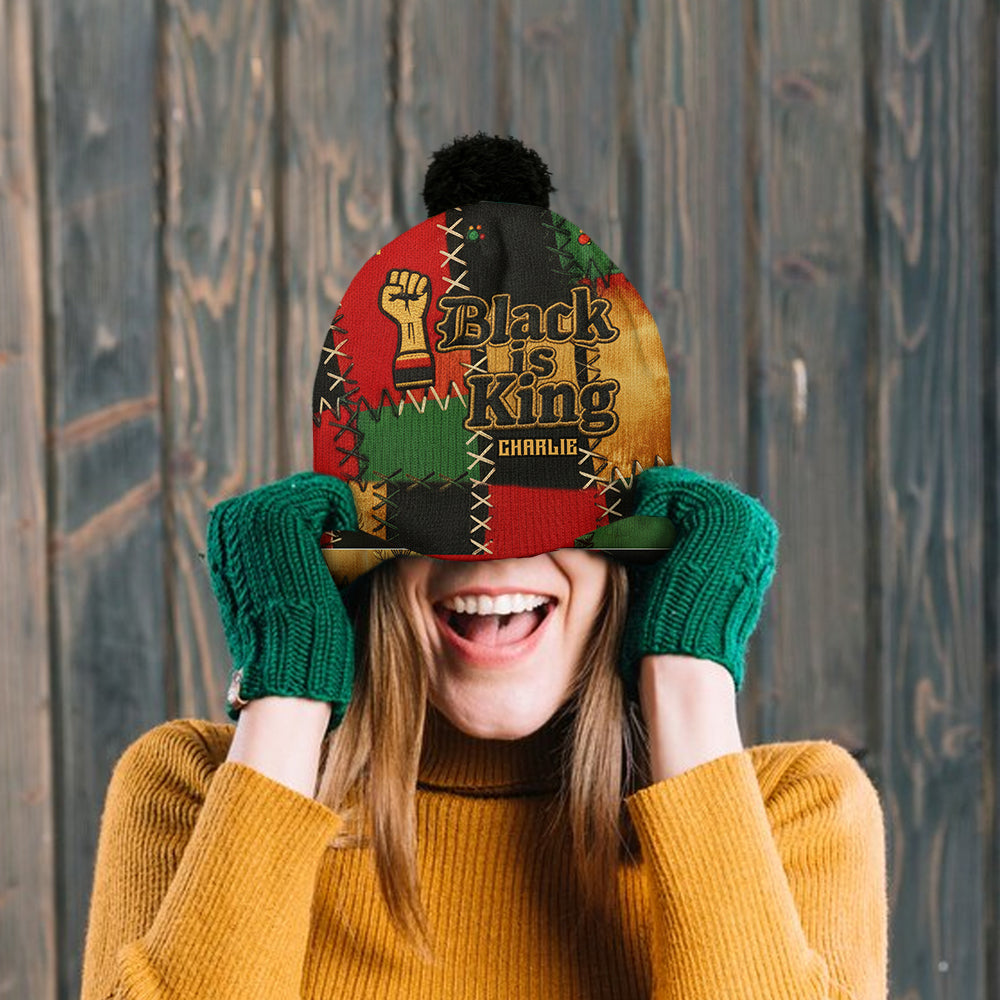 Monat der Schwarzen Geschichte – Personalisierte Mütze im afroamerikanischen Stil