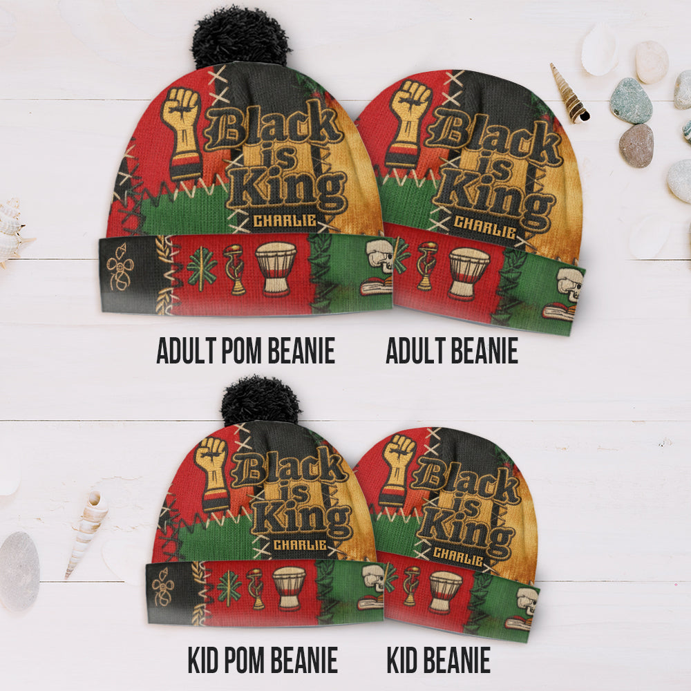Monat der Schwarzen Geschichte – Personalisierte Mütze im afroamerikanischen Stil