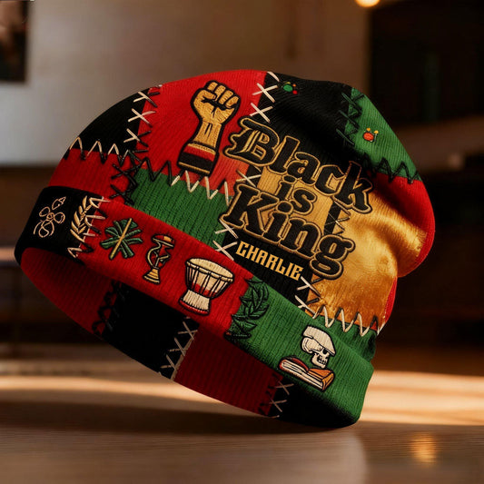 Monat der Schwarzen Geschichte – Personalisierte Mütze im afroamerikanischen Stil