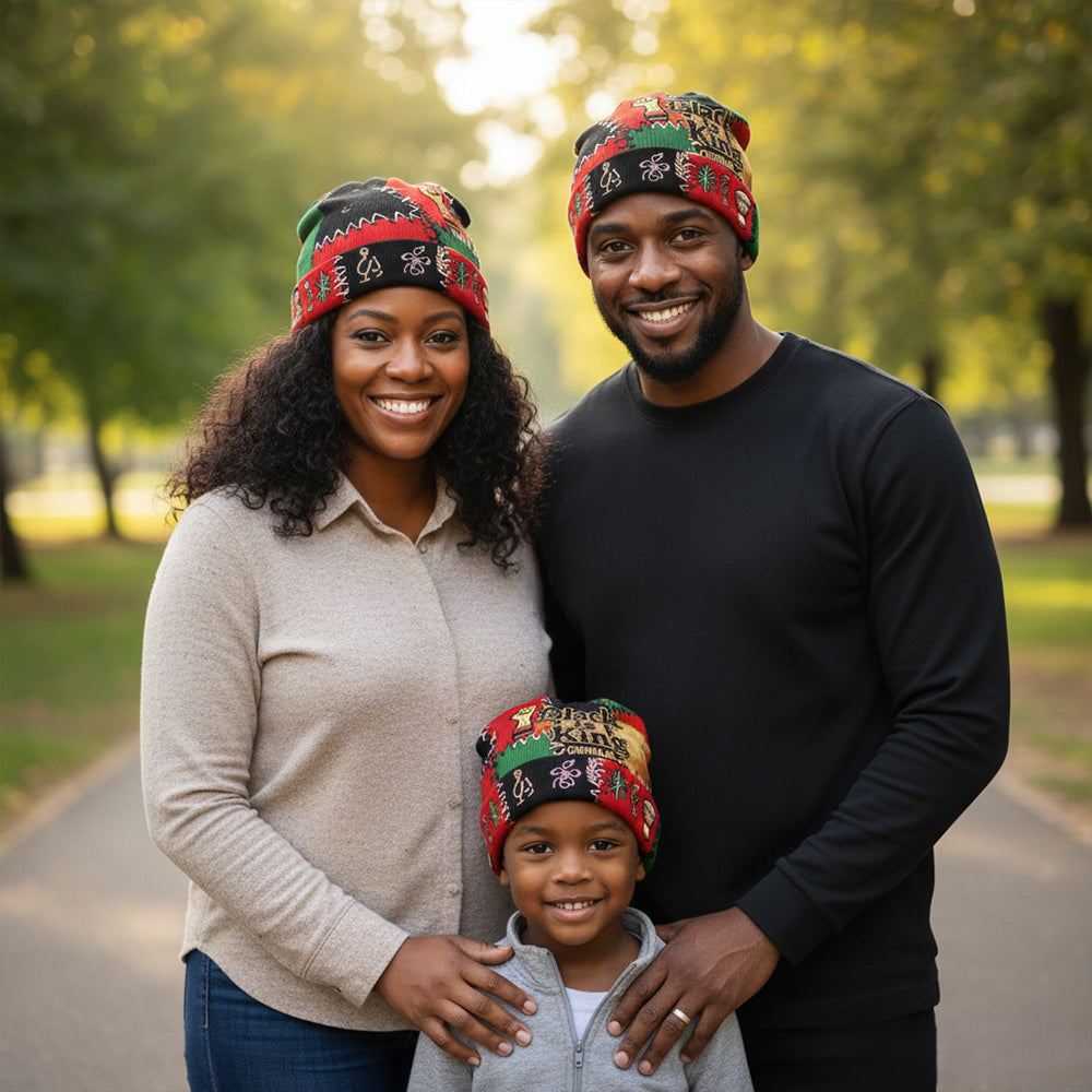 Monat der Schwarzen Geschichte – Personalisierte Mütze im afroamerikanischen Stil