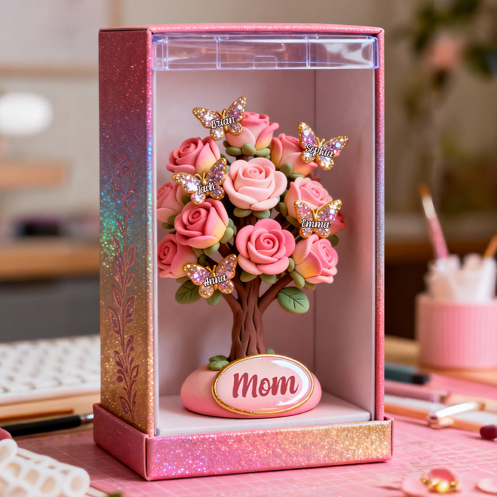 Mein wunderschöner Garten – Das perfekte Geschenk für Mama und Oma – personalisierte Acrylplakette in individueller Form für die Mutter