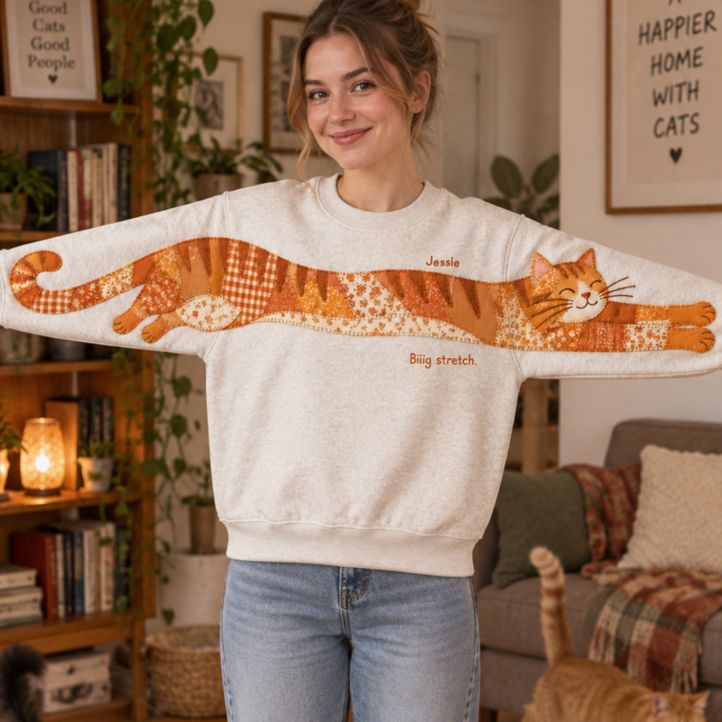 One Cat Two Sleeves - Personalized Cat All Over Shirt