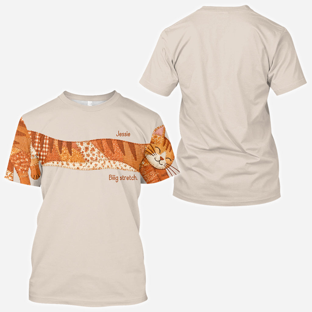 One Cat Two Sleeves - Personalized Cat All Over Shirt