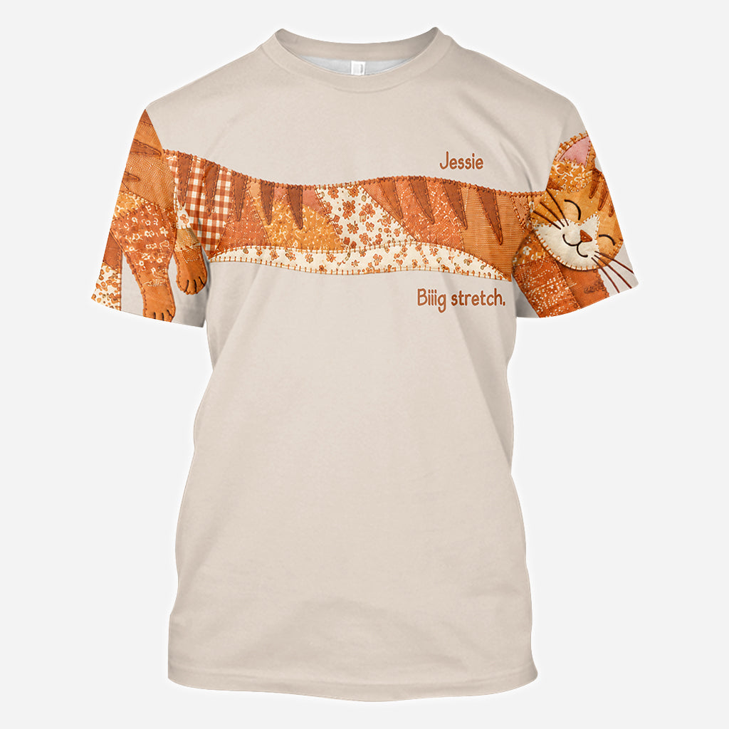 One Cat Two Sleeves - Personalized Cat All Over Shirt