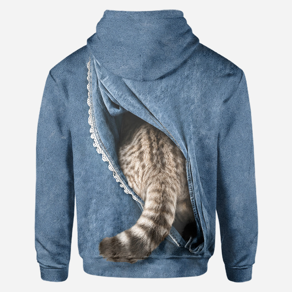Jedes Haustierfoto - Personalisierte Katzen-T-Shirt