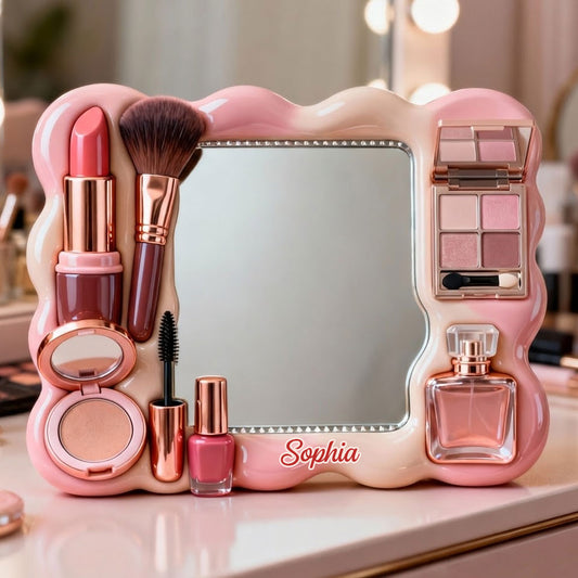 Maquilleuse - Miroir de maquillage personnalisé