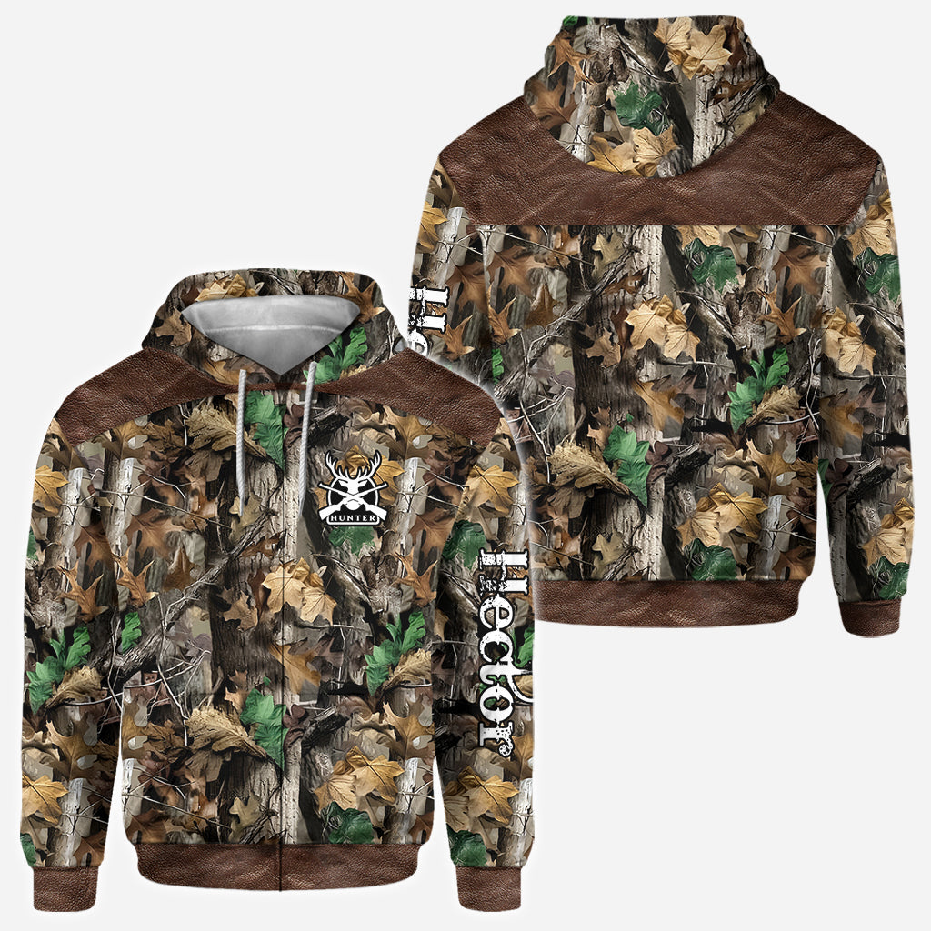 Camo Deer Hunting - Personalized Hunting All Over Shirt