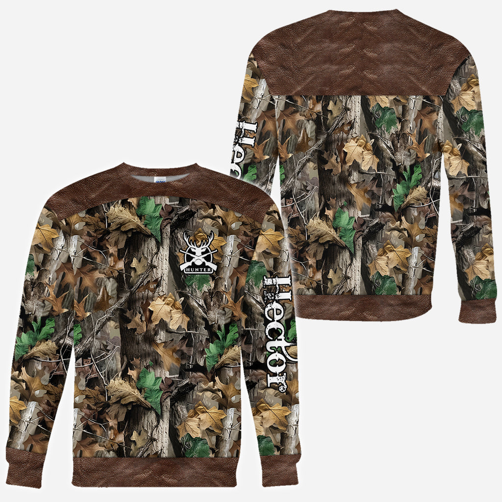Camo Deer Hunting - Personalized Hunting All Over Shirt