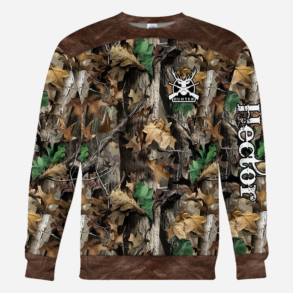 Camo Deer Hunting - Personalized Hunting All Over Shirt