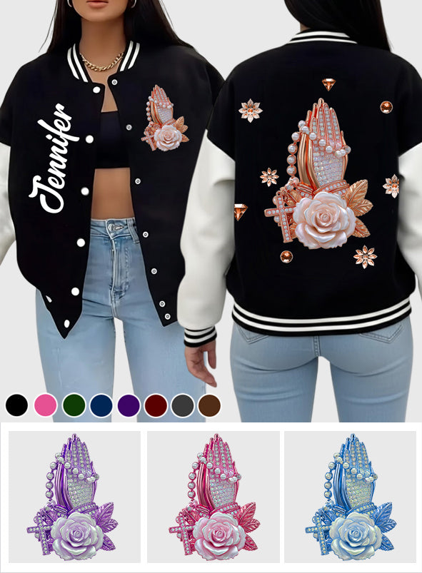 Croire - Veste universitaire chrétienne personnalisée