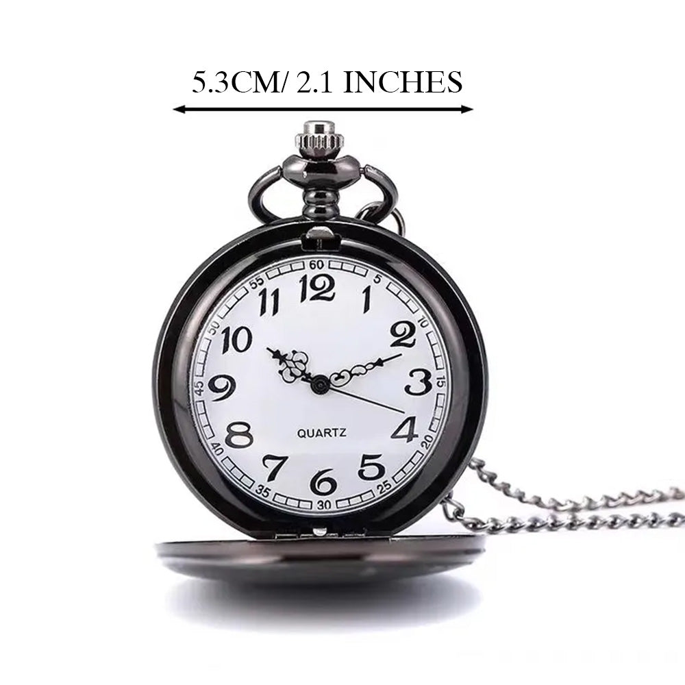 Love You Till The End Of Time - Personalized Couple Pocket Watch