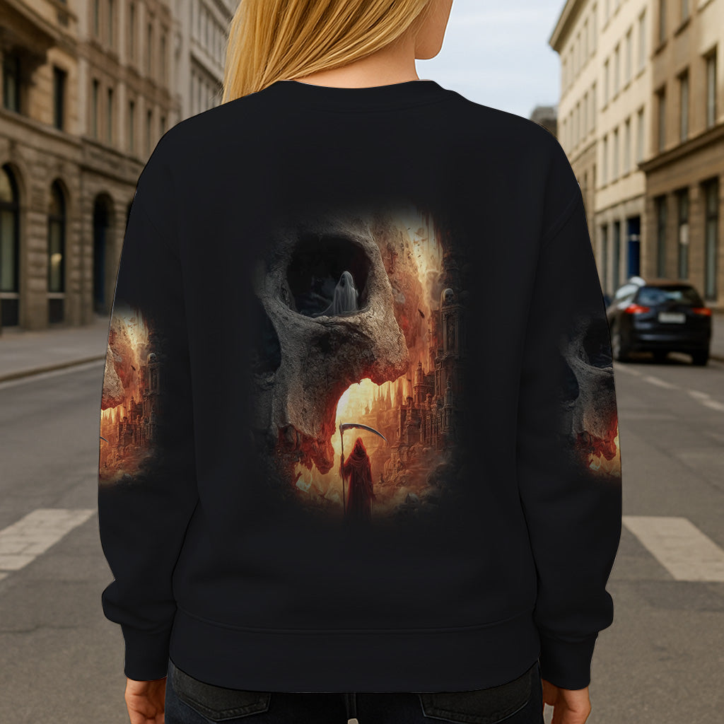 Skull Halloween - Personalized Skull All Over Shirt