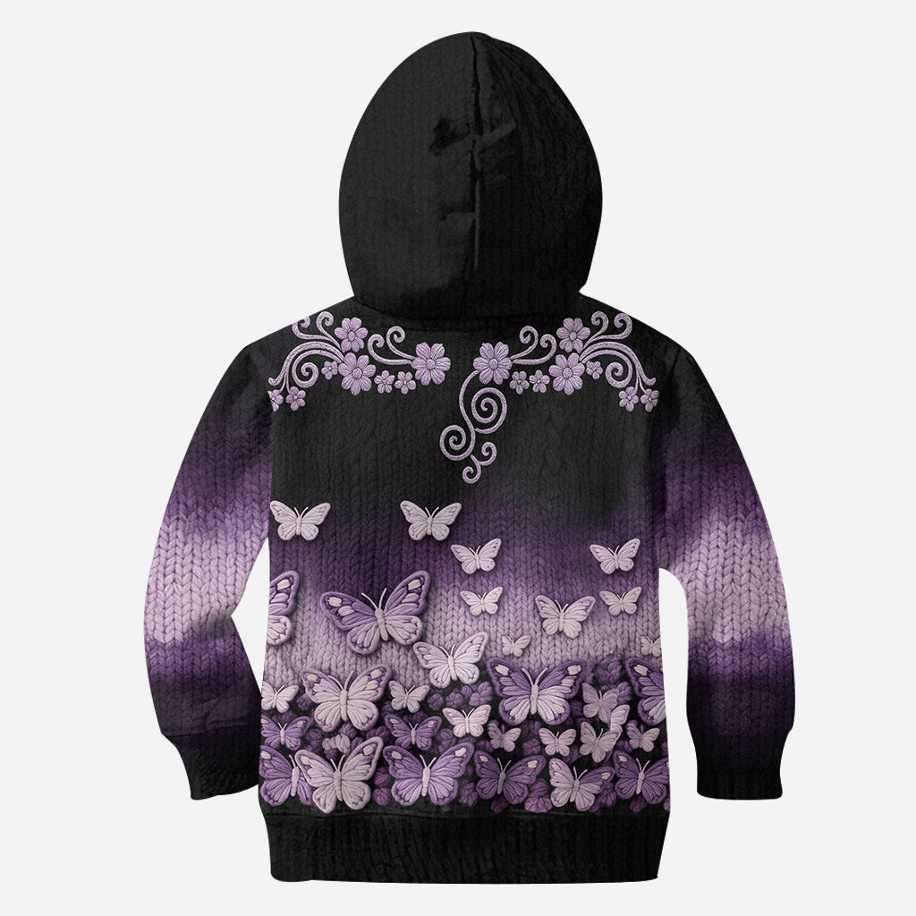 Beautiful Butterflies - Personalized Butterfly Hoodie and Leggings