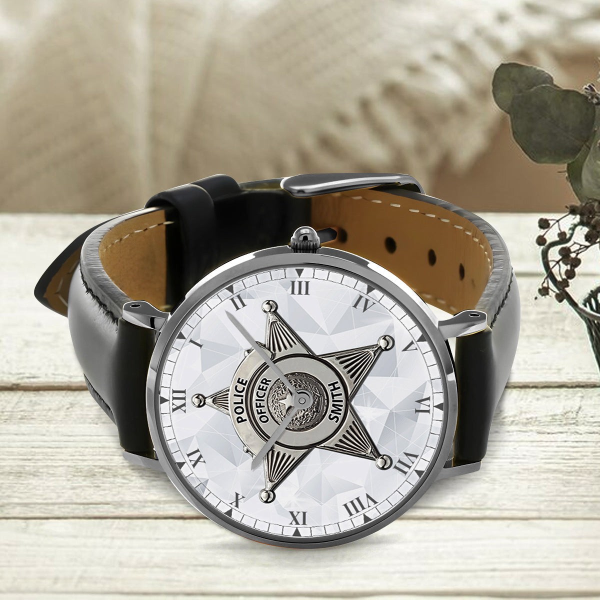 Serve & Protect - Personalized Police Officer Hand Watch