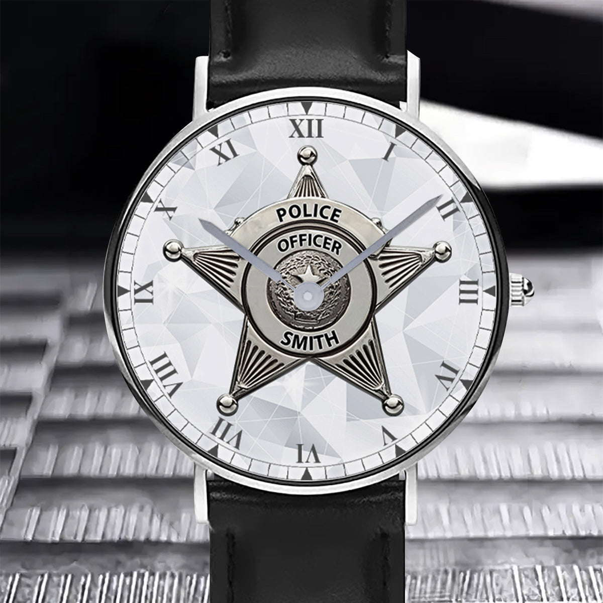 Serve & Protect - Personalized Police Officer Hand Watch