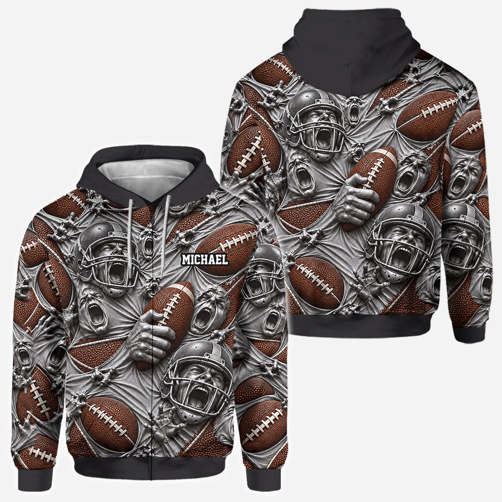 Game On - Personalized Football All Over Shirt
