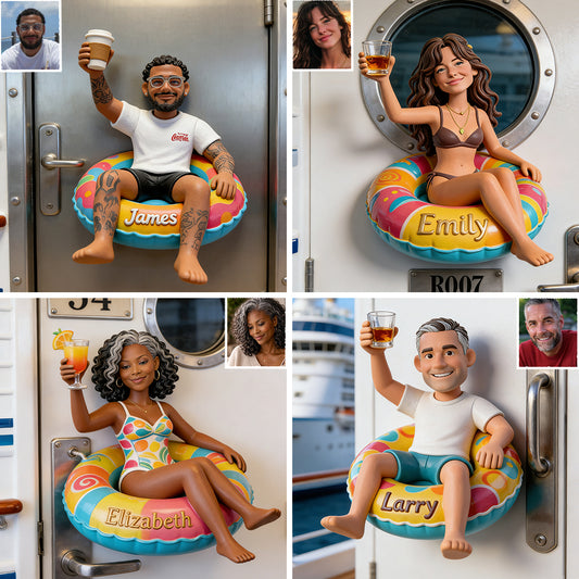 Amour de Croisière - Magnet 3D Personnalisé