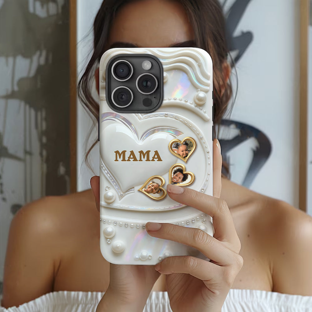 Grandma's Sweethearts - Personalized Grandma Full Print Phone Case