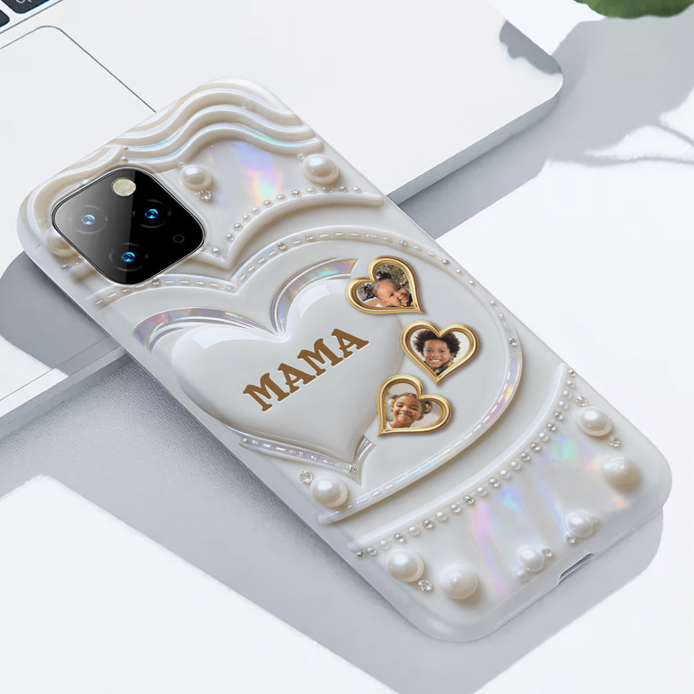 Grandma's Sweethearts - Personalized Grandma Full Print Phone Case