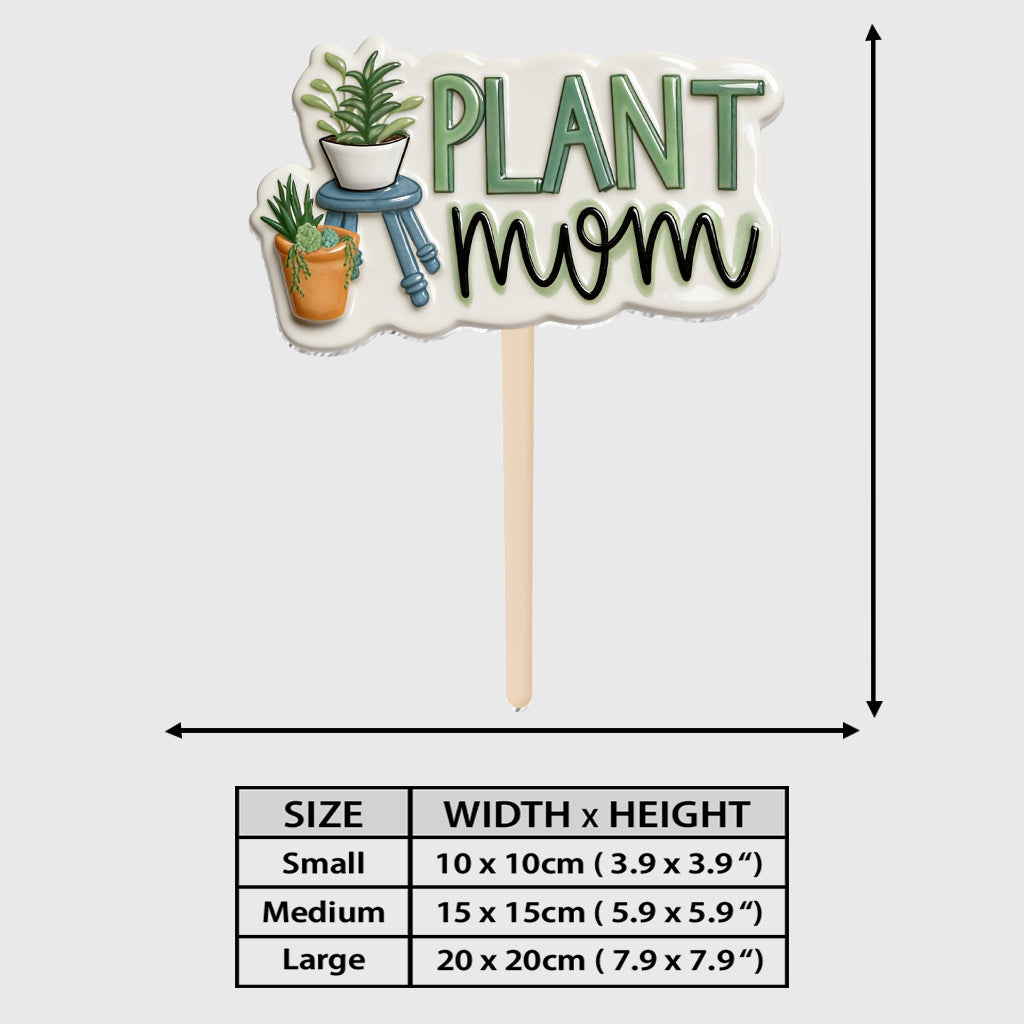 Dreaming - Personalized Gardening Acrylic Pot & Stake