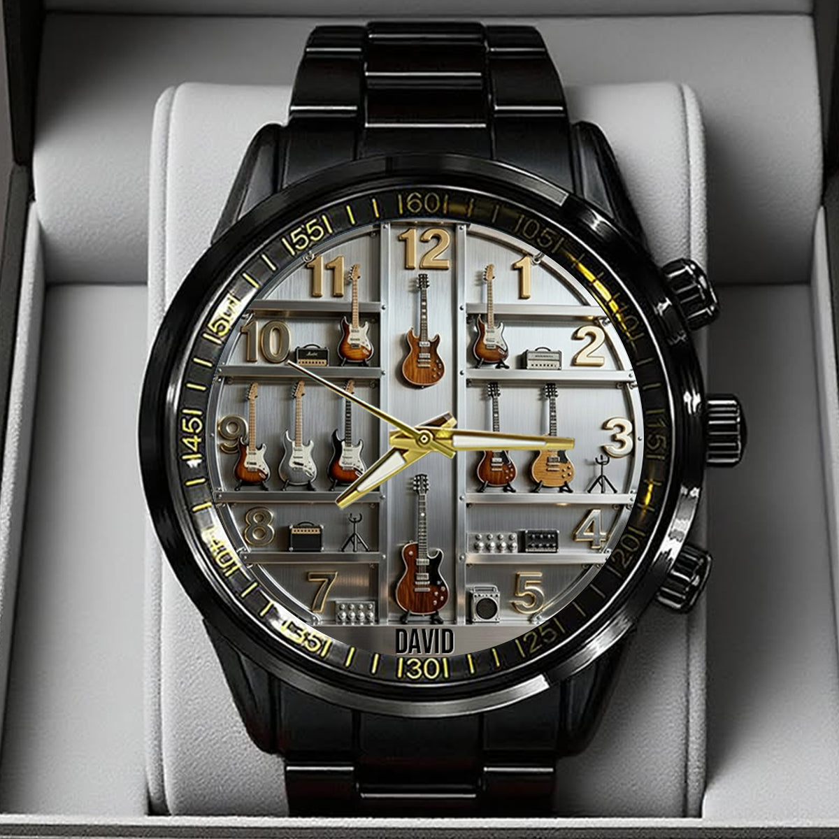 Guitarist - Personalized Guitar Hand Watch