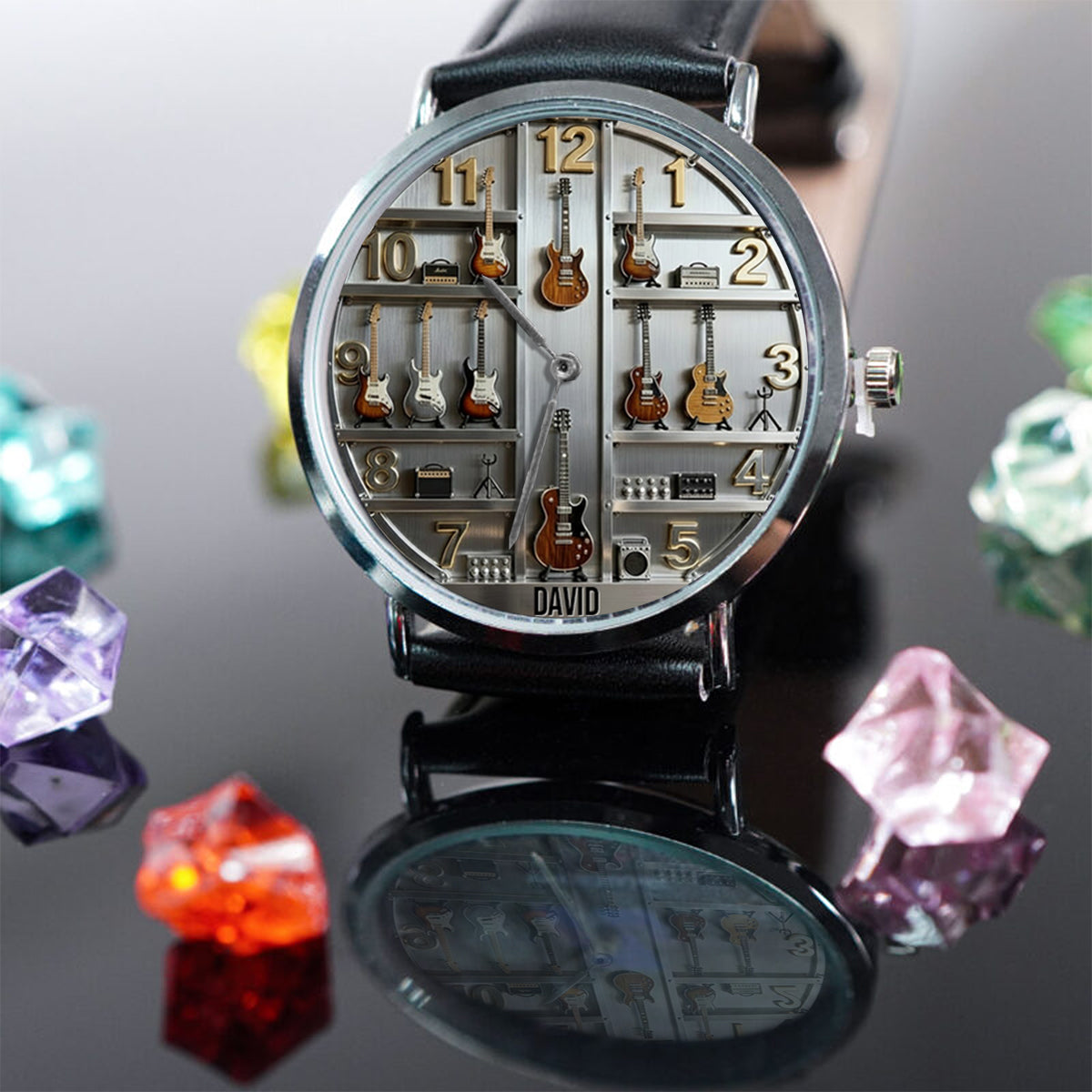 Guitarist - Personalized Guitar Hand Watch