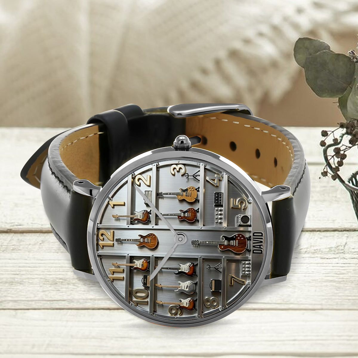 Guitarist - Personalized Guitar Hand Watch