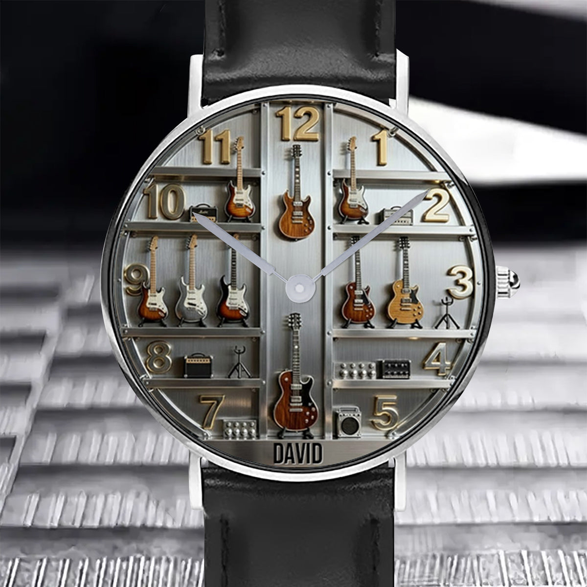 Guitarist - Personalized Guitar Hand Watch
