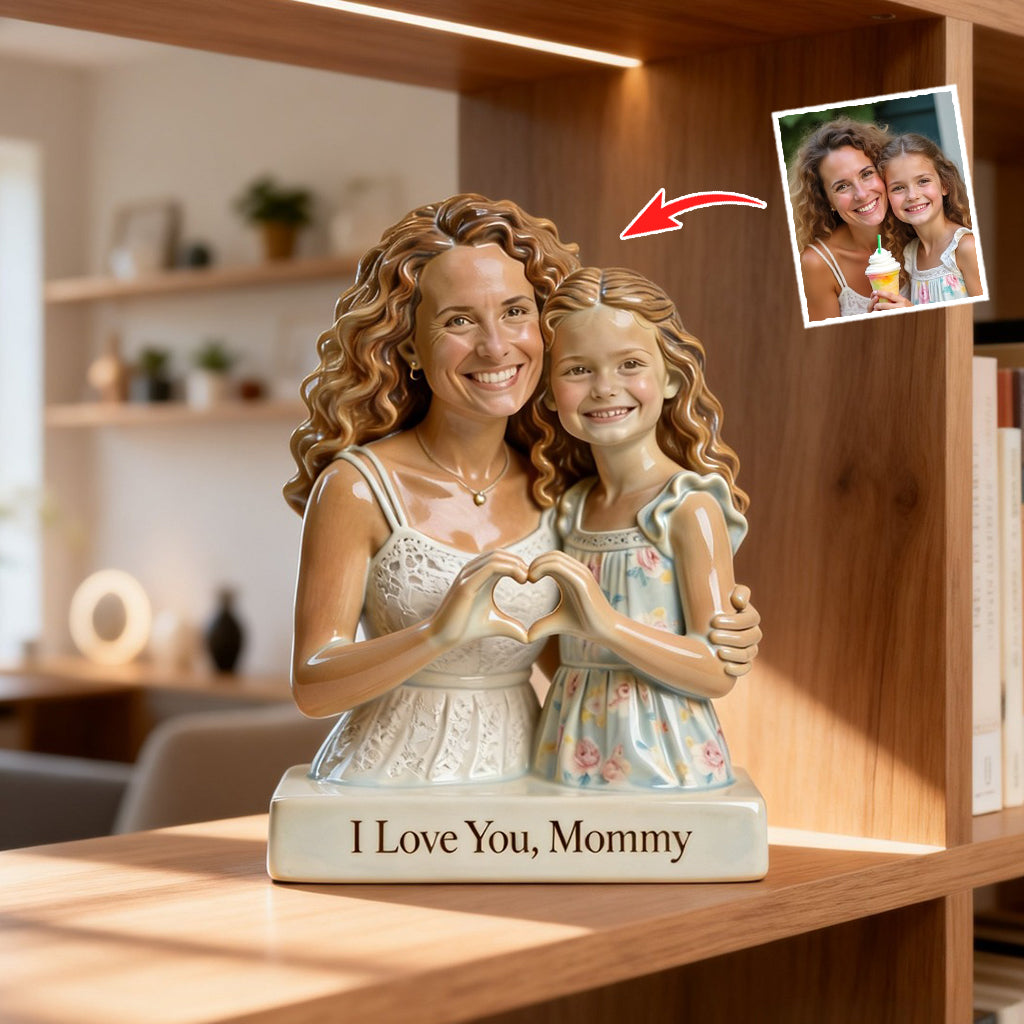 Das perfekte Geschenk für sie – personalisierte Acrylplakette in individueller Form für die Mutter