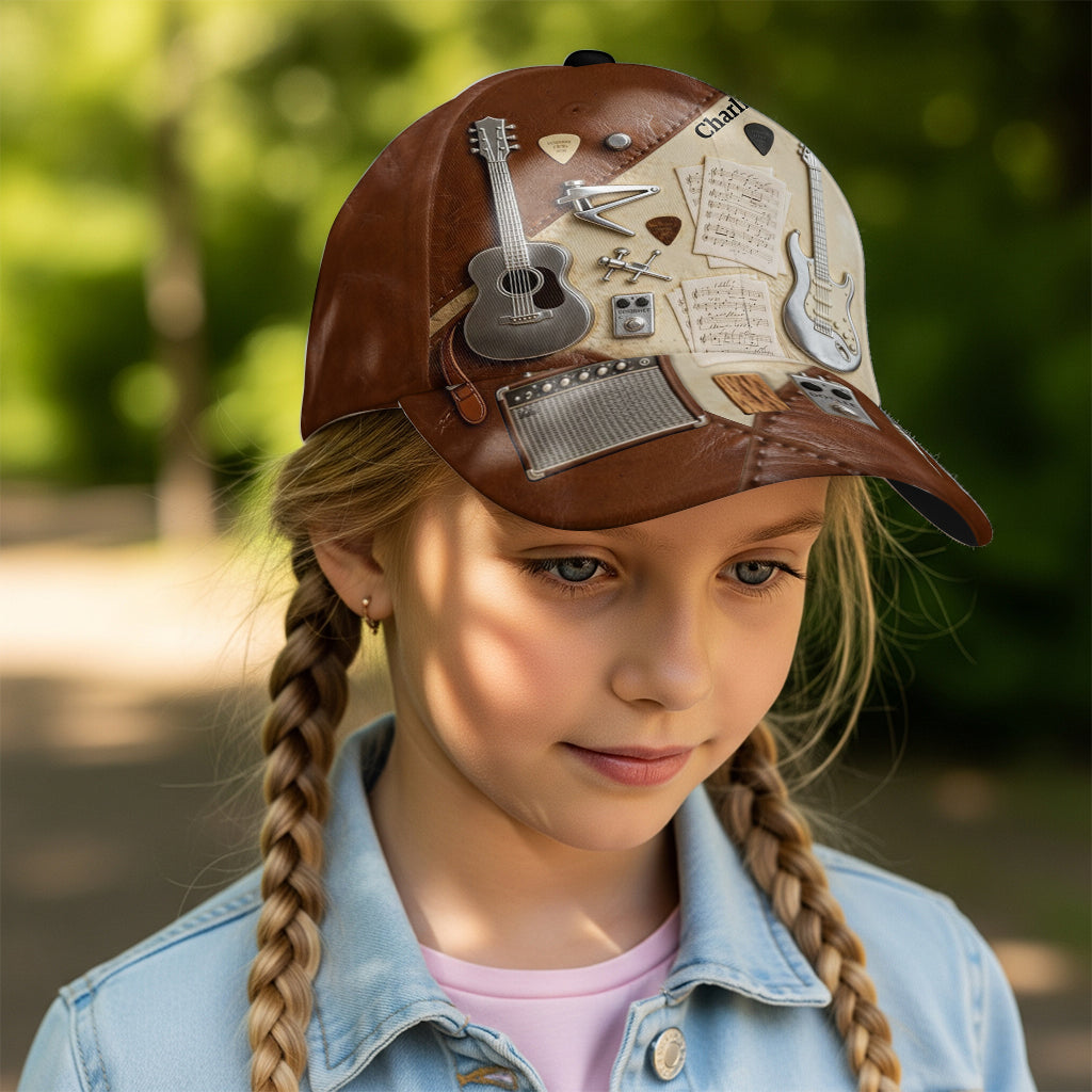 Gitarrist - Personalisierte Gitarren-Klassiker-Kappe