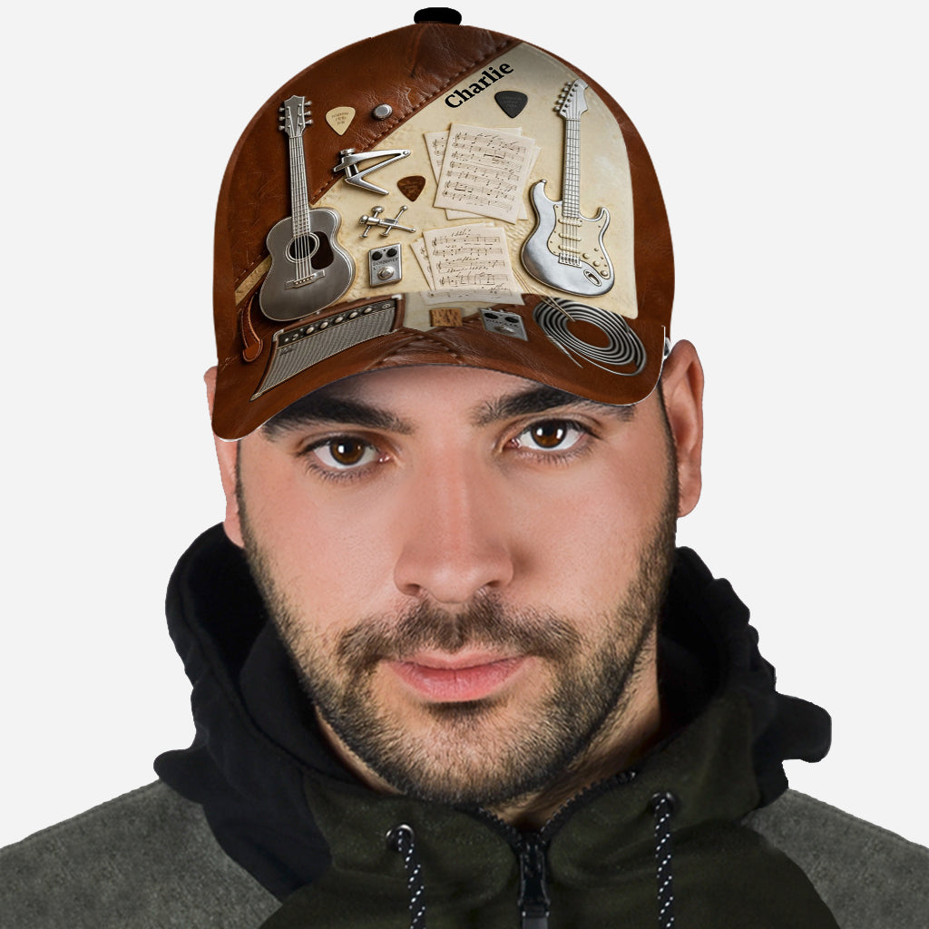 Gitarrist - Personalisierte Gitarren-Klassiker-Kappe
