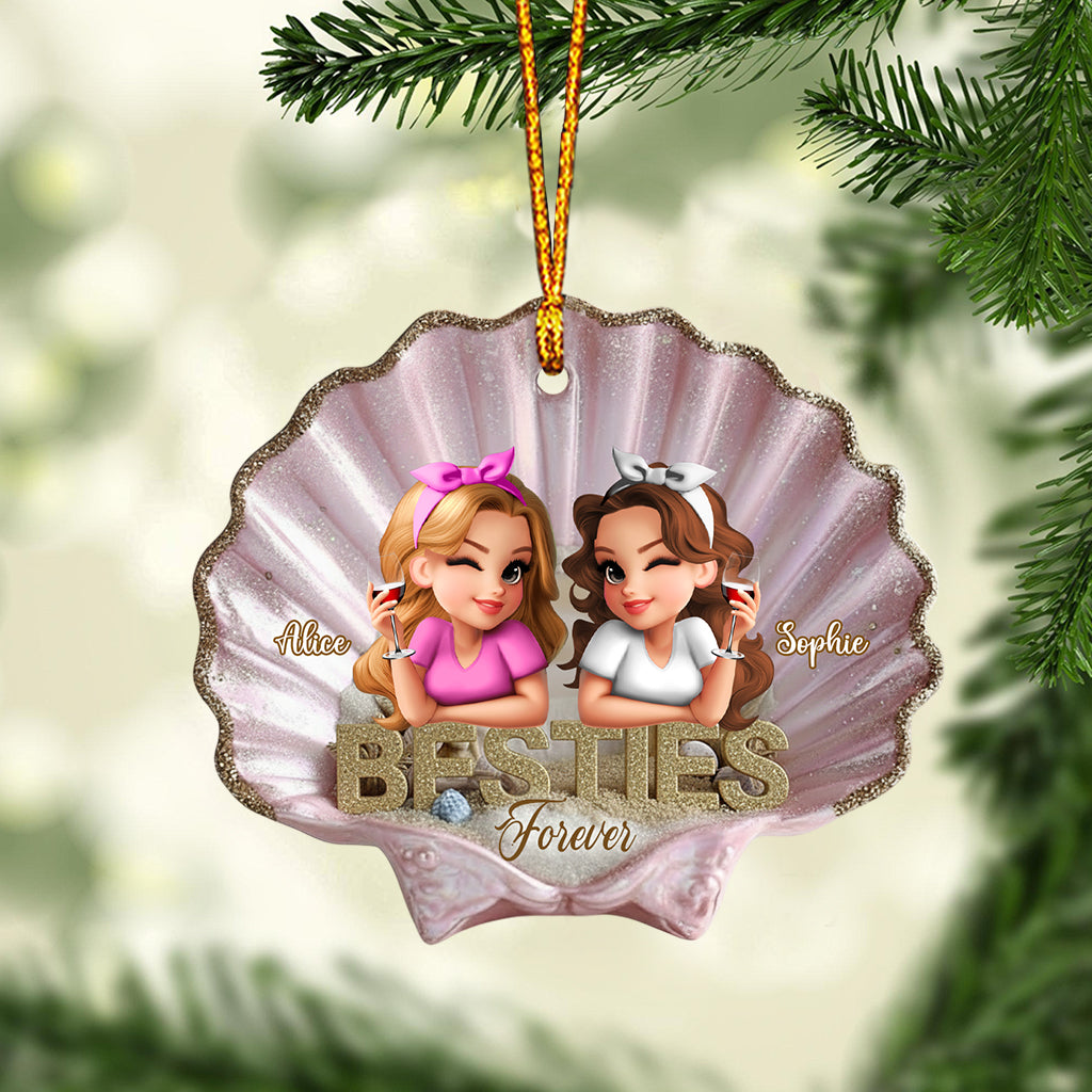 Besties Forever - Personalized Bestie Ornament