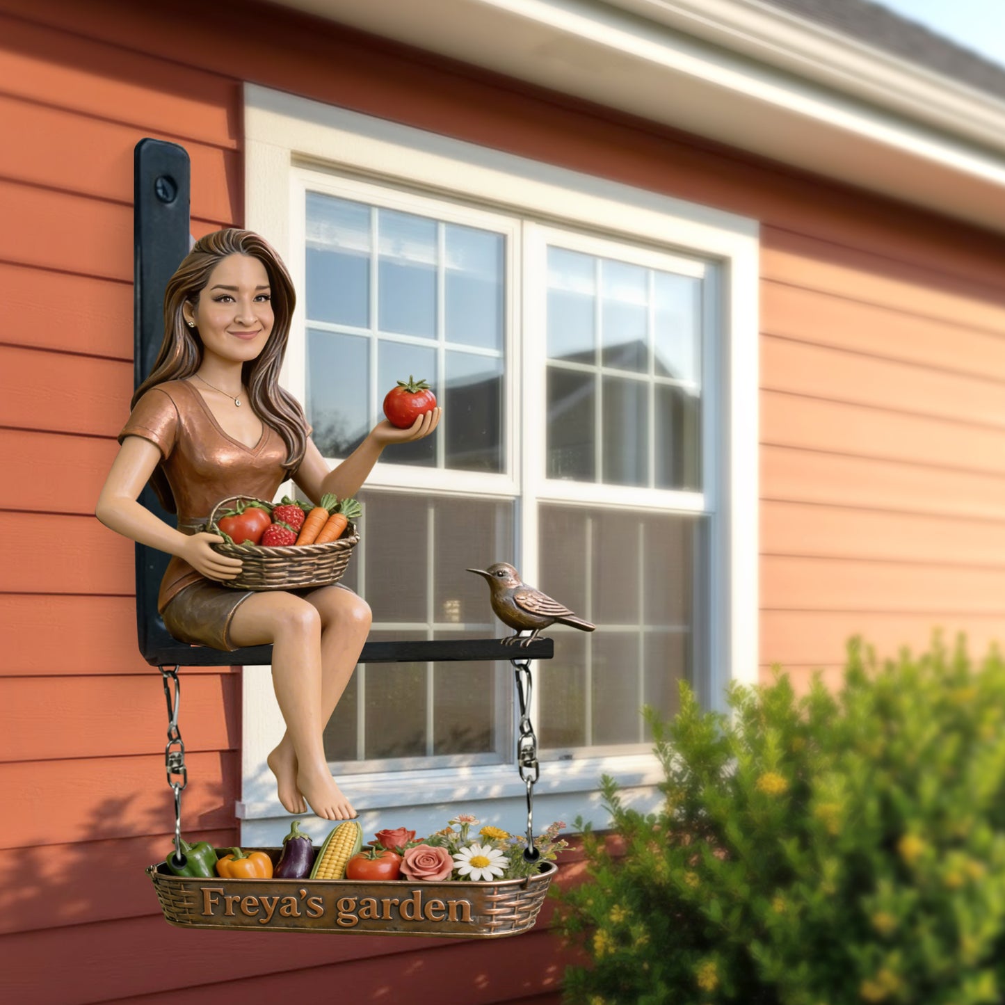 My Beautiful Garden - Personalized Gardening Wooden Wall Mount Sign