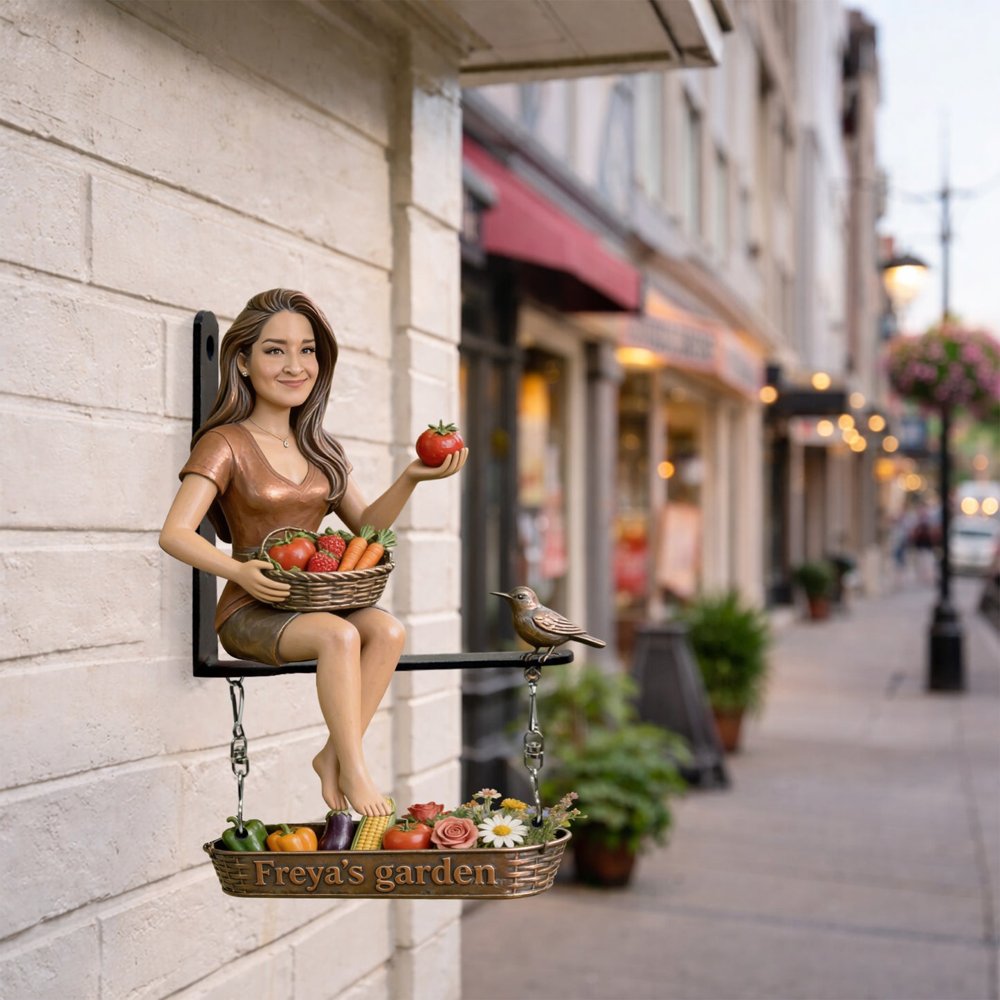 My Beautiful Garden - Personalized Gardening Wooden Wall Mount Sign