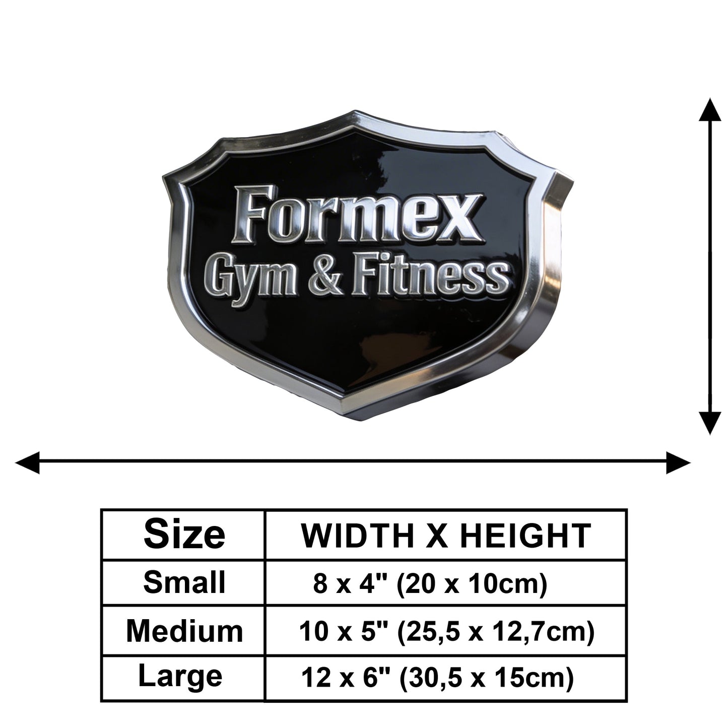 Ohne Fleiß kein Preis – Personalisiertes Fitness-Wandschild aus Holz