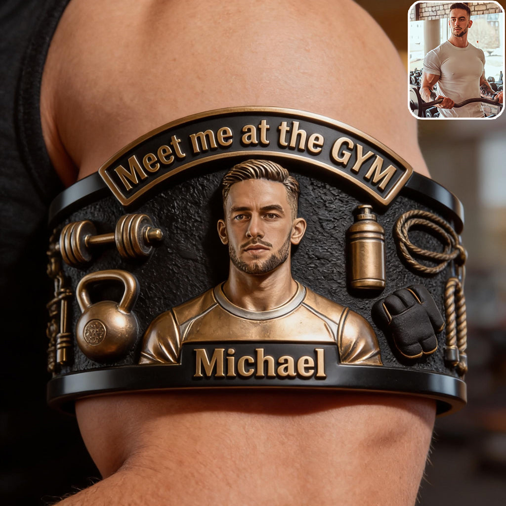 Gym King - Personalisierbares Fitness Armband