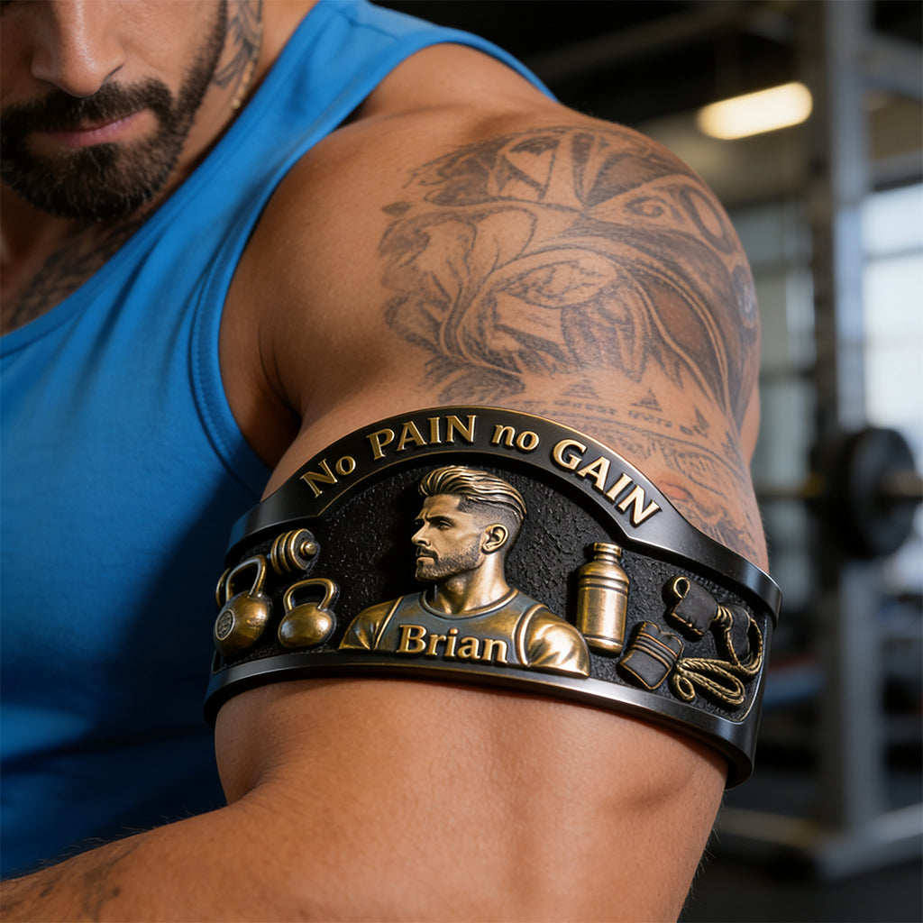 Gym King - Personalisierbares Fitness Armband