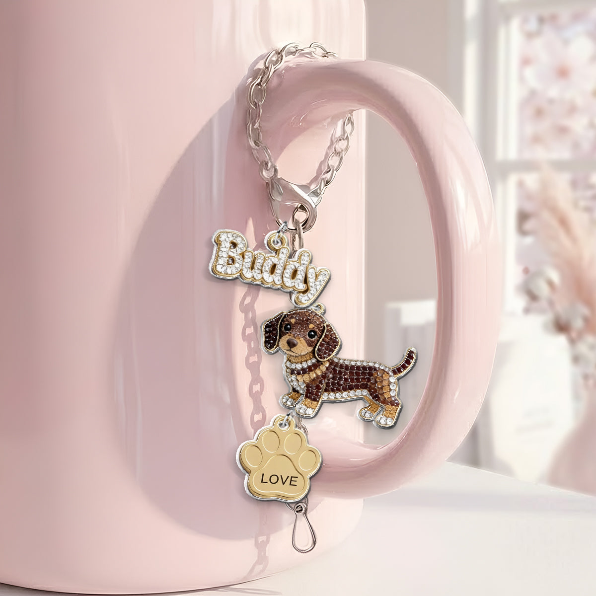 Any Pet Photo - Personalized Dog Dangling Charms