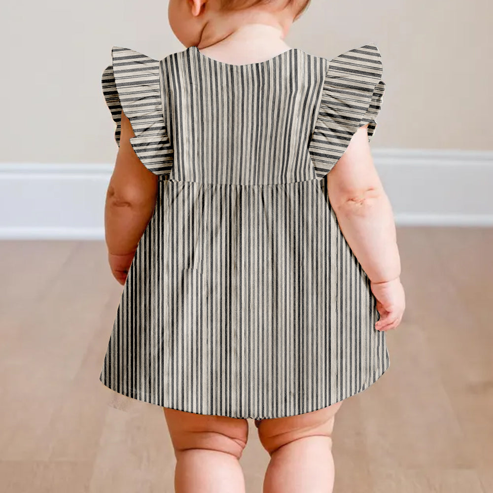 Special Halloween Theme Dress For Girls/ Daughters/ Granddaughterers... - Personalized Kid Kid Ruffle Sleeve Dress