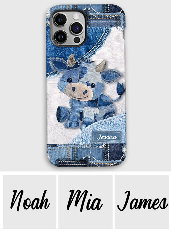 Cute Highland Cow - Personalized Highland Cow Full Print Phone Case