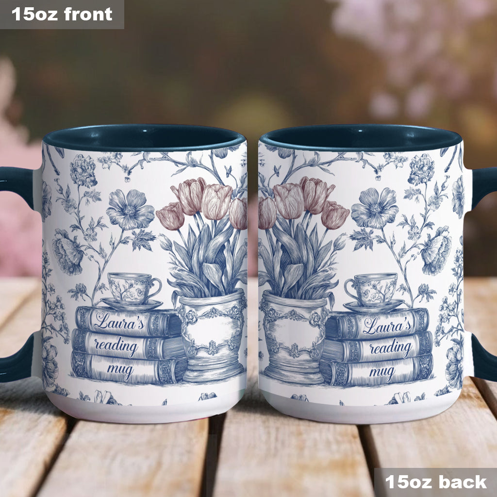 Reading Mug - Personalized Book Accent Mug