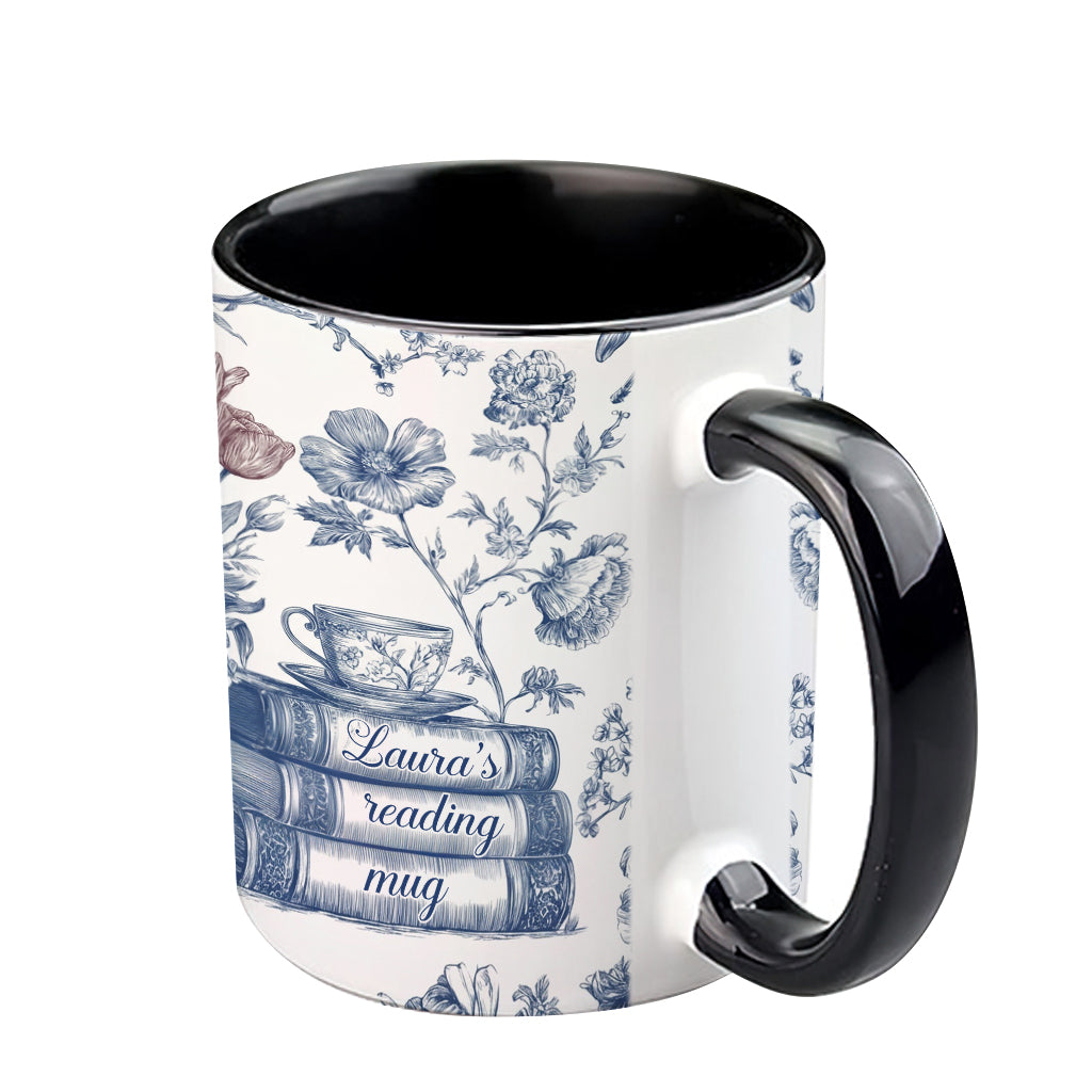 Reading Mug - Personalized Book Accent Mug